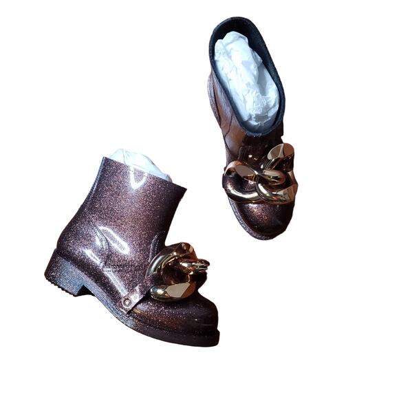 JW Anderson Copper Chain rain boots size 7 - Picture 5 of 11